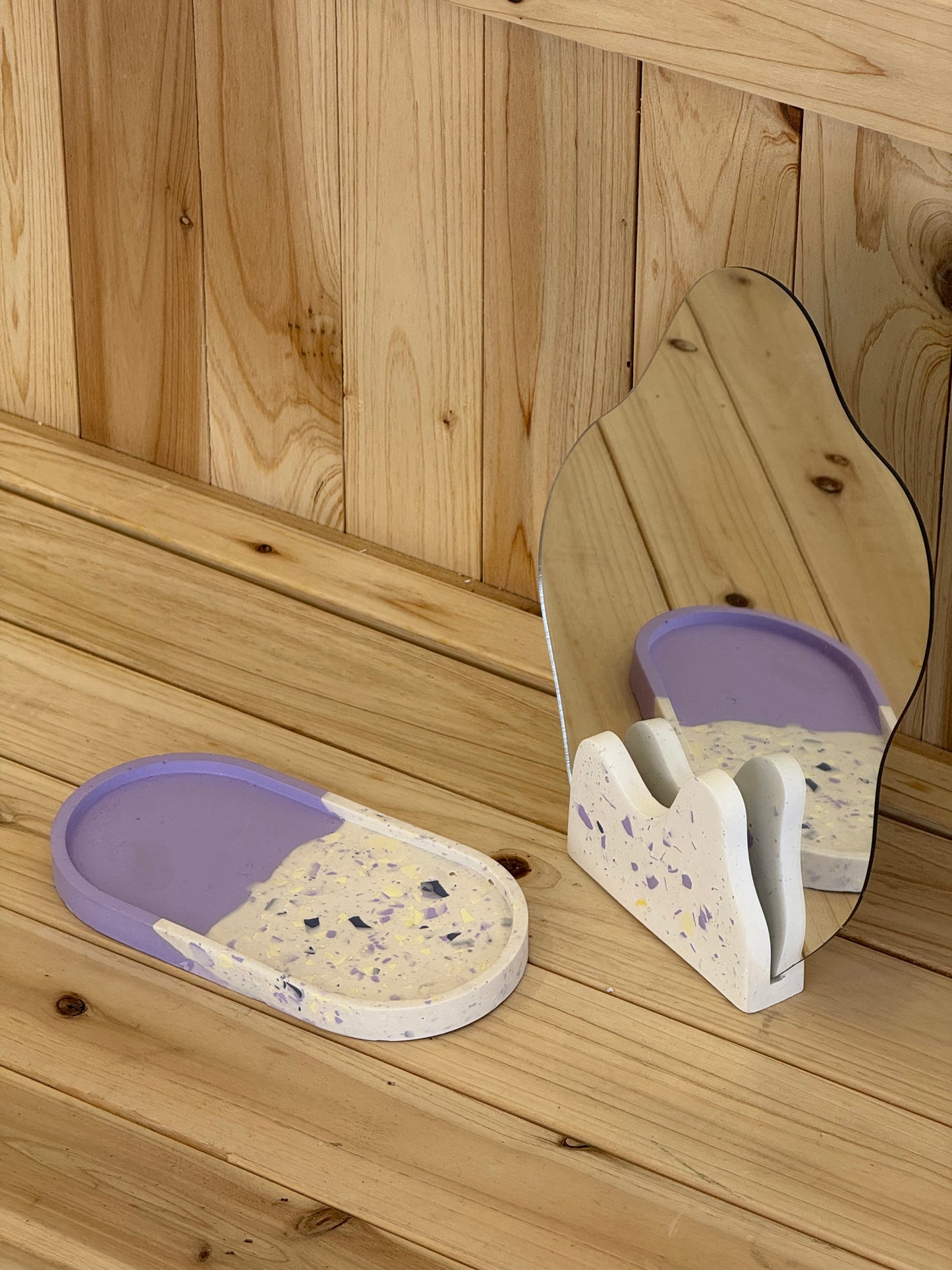 Tarjeta Regalo - Bandeja y Portaespejo