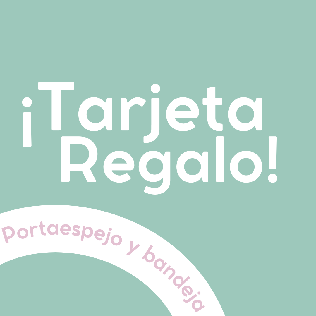 Tarjeta Regalo - Bandeja y Portaespejo
