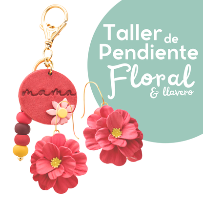 Taller de Pendiente Floral y Llavero